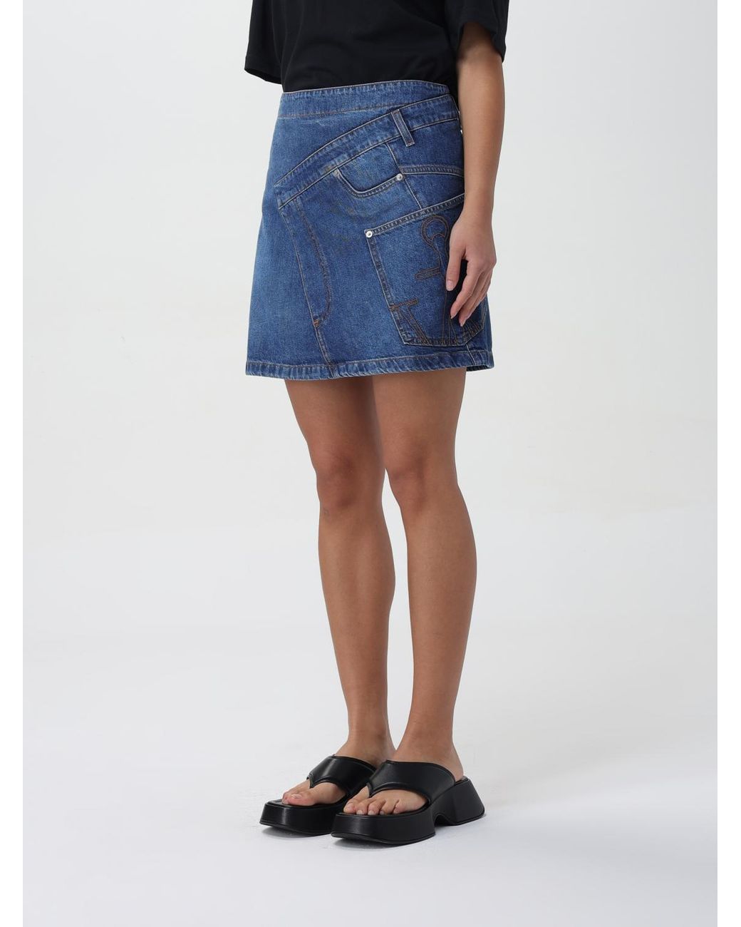 J.W. Anderson Blue Skirt
