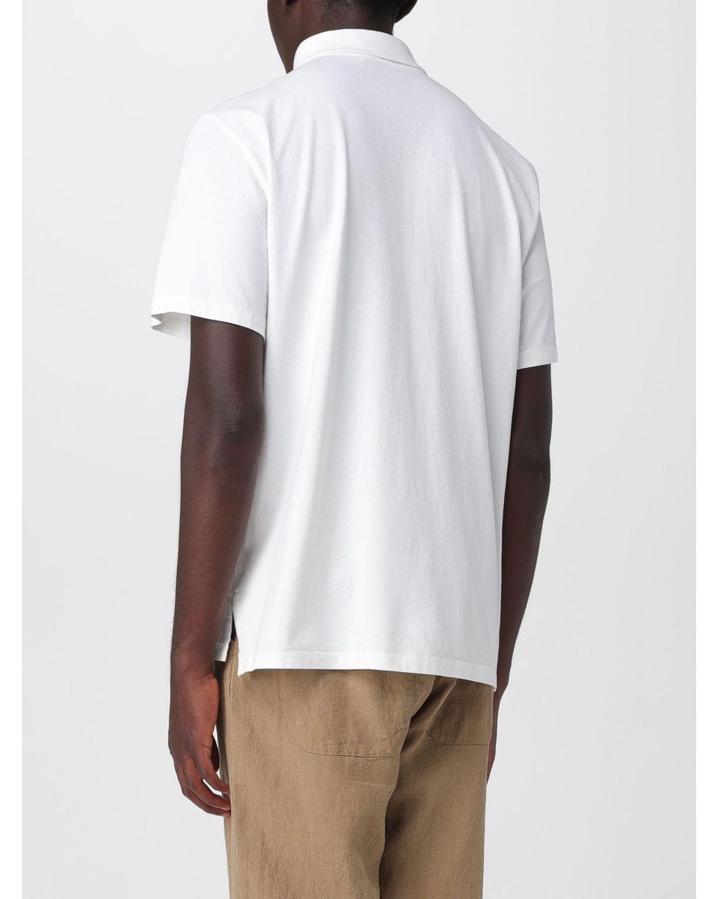 Polo di Barena in White da Uomo