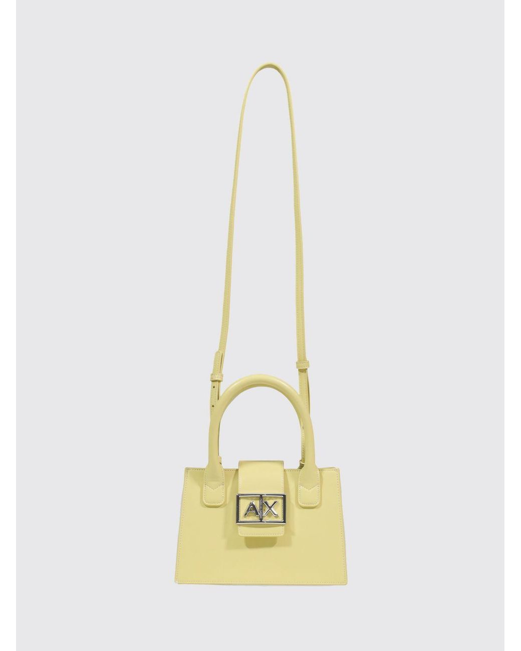 ARMANI EXCHANGE Metallic Faux Leather Bag
