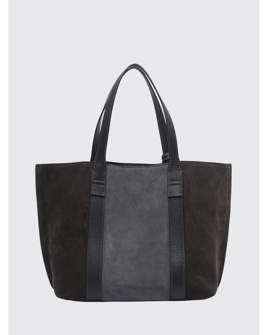 Hogan Black Script Tote Bag