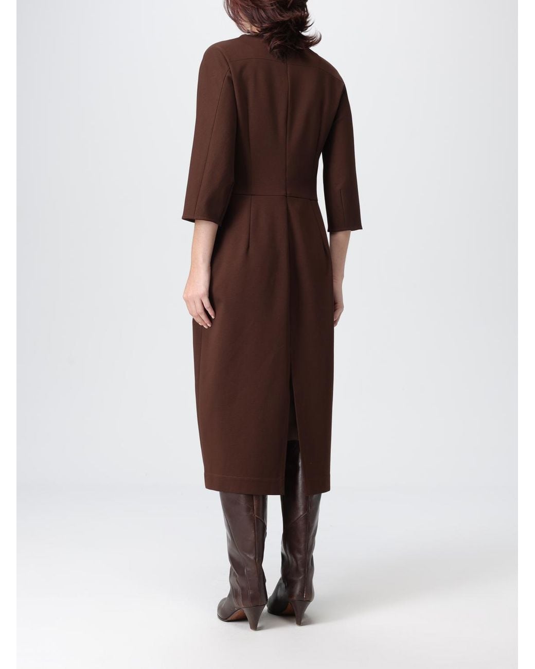 Fabiana Filippi Brown Dress