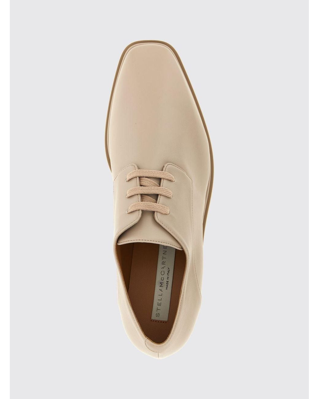 Stella McCartney Natural Elyse Platform Lace-Ups