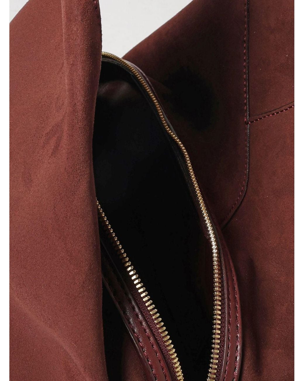 Stella McCartney Purple Appaloosa Polyamide Bucket Bag With Zip Closure