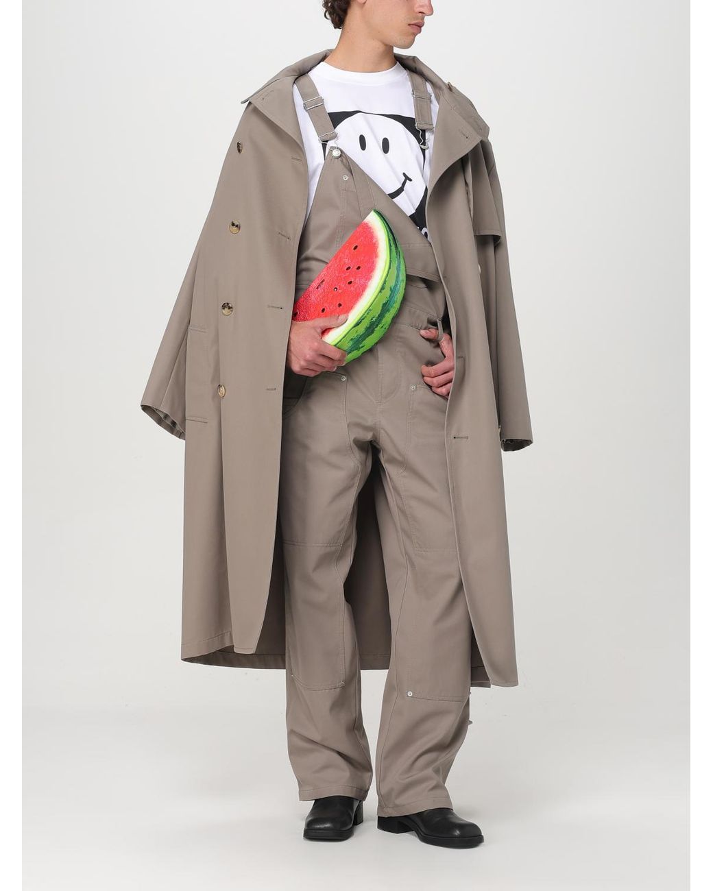 Moschino Couture Natural Trousers for men