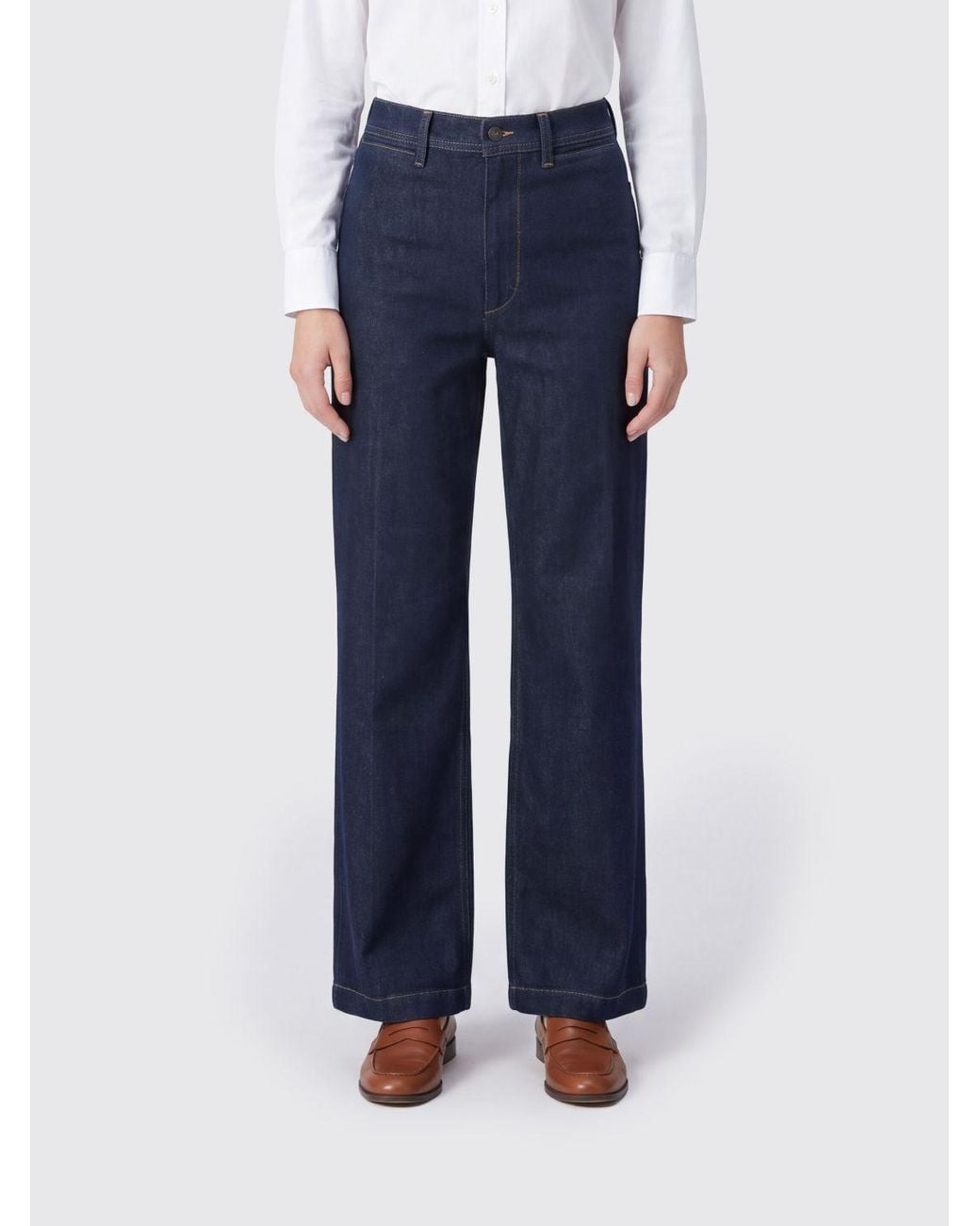 Polo Ralph Lauren Blue Beaton Mid-Rise Skinny Jeans