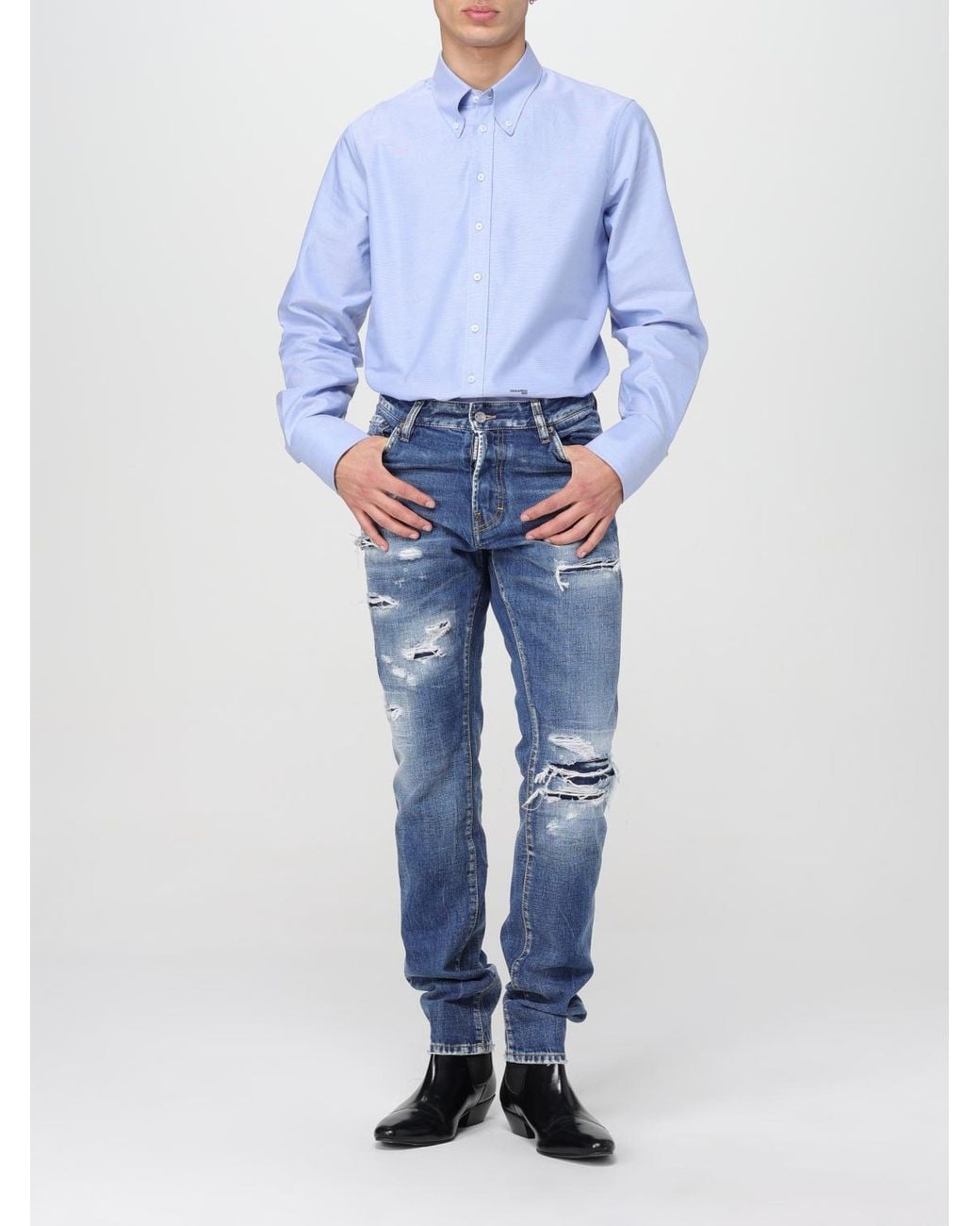 Jeans Homme DSquared² pour homme en coloris Blue