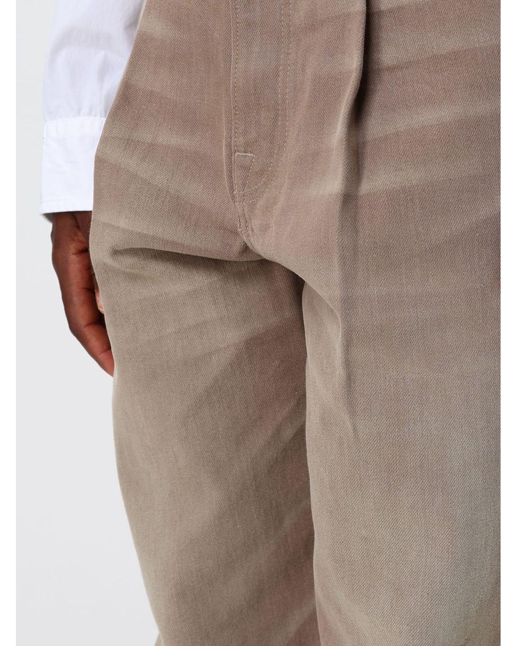 Jeans Wide-Leg De Denim R13 de color Natural