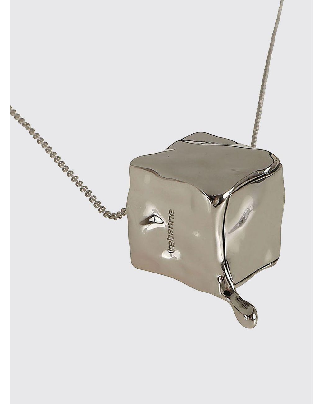 Collana Girocollo di Rabanne in White