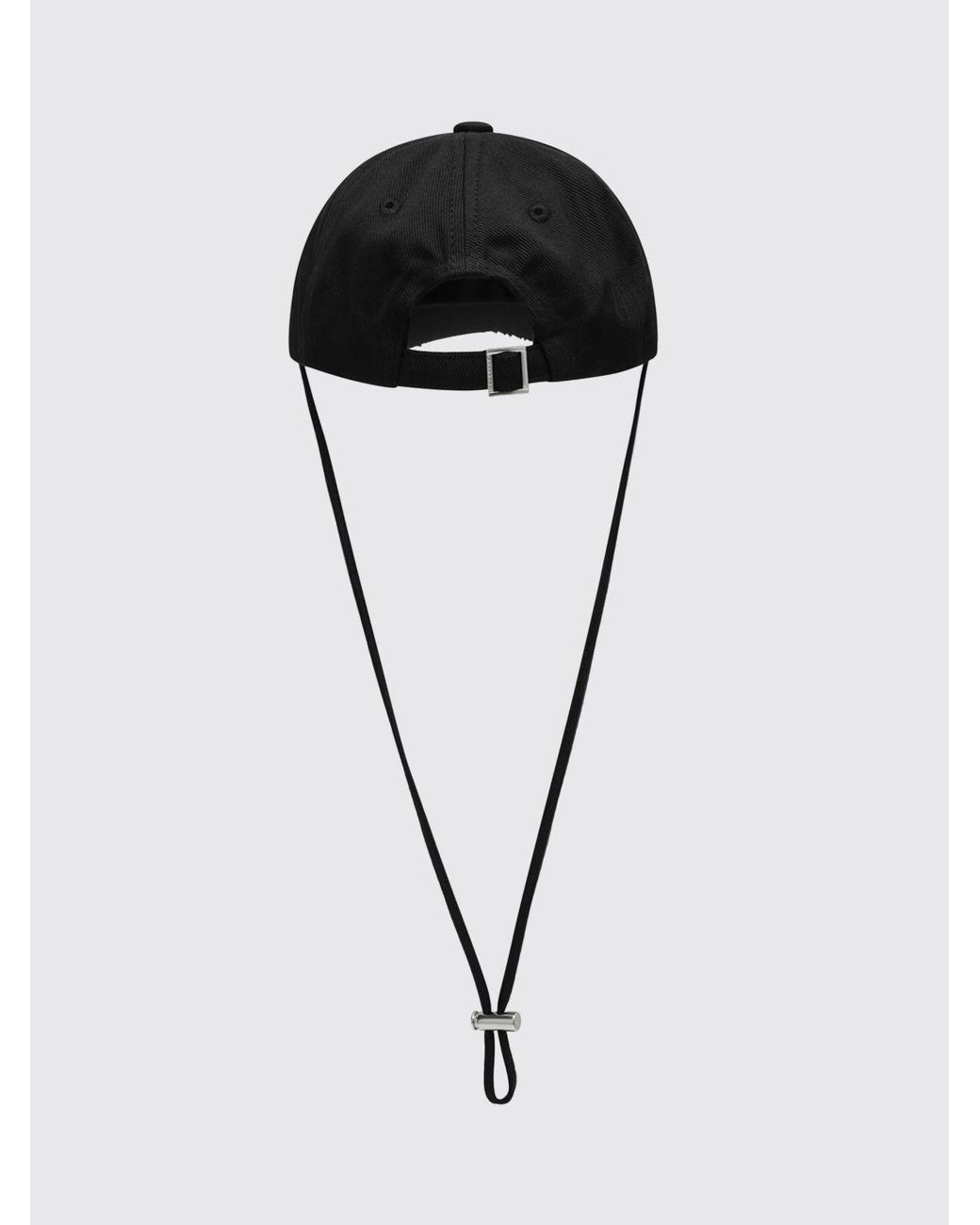 Jacquemus Black Hat for men