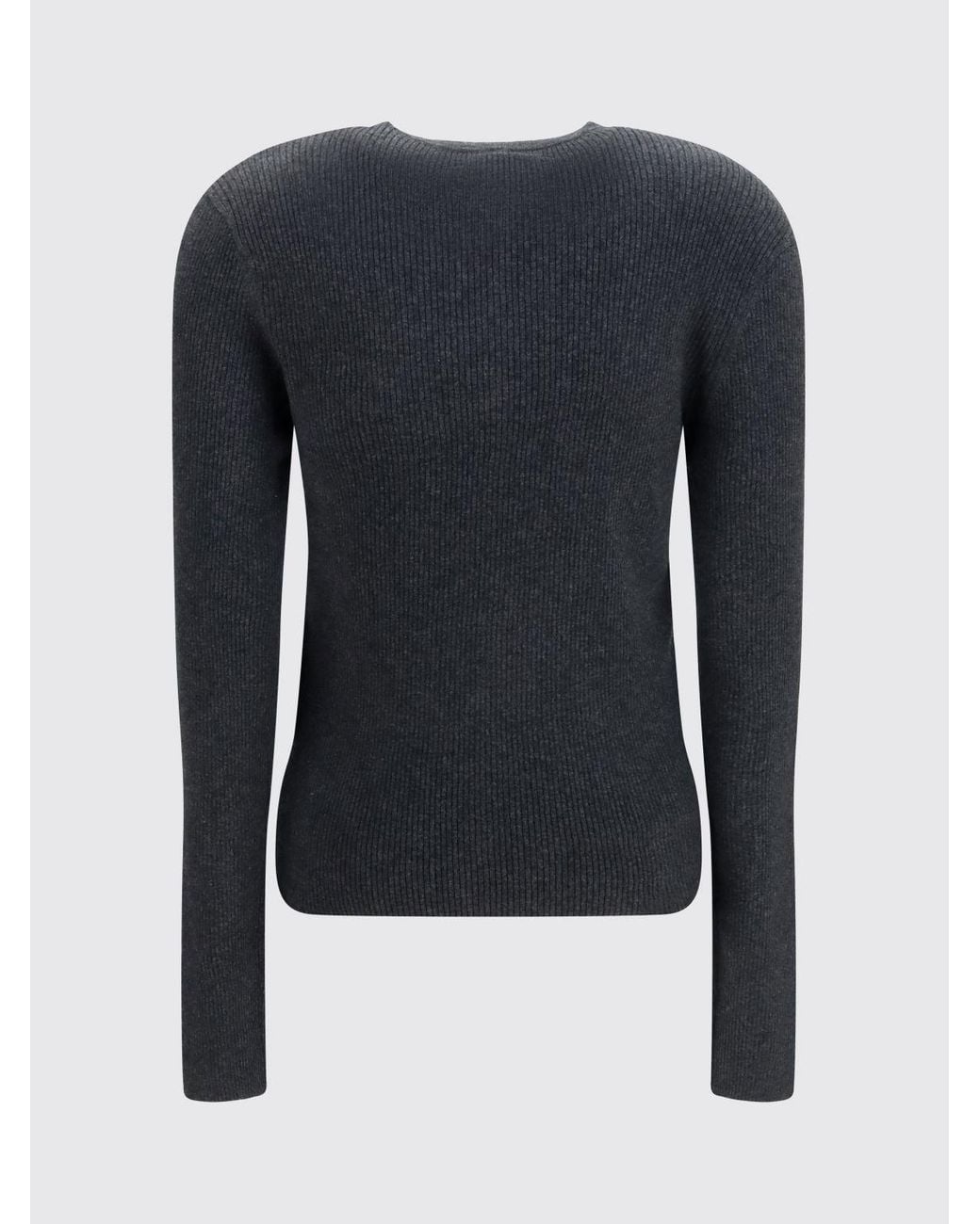 Lisa Yang Blue Slim Fit Ribbed Cotton And Cashmere Blend Knitted Polo