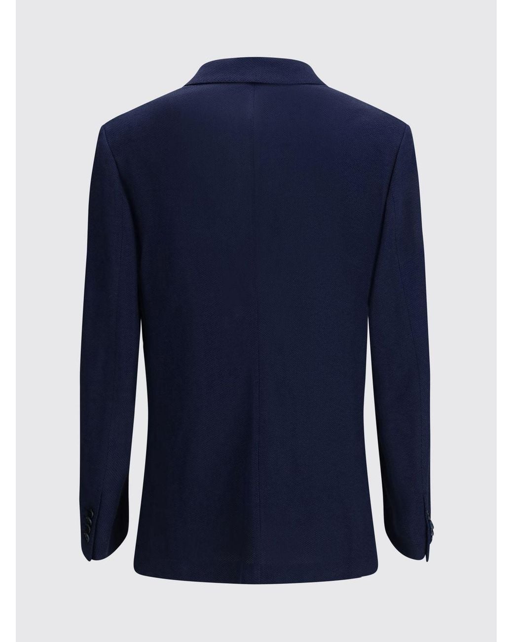 Brioni Blue Single Breasted Blazer for men