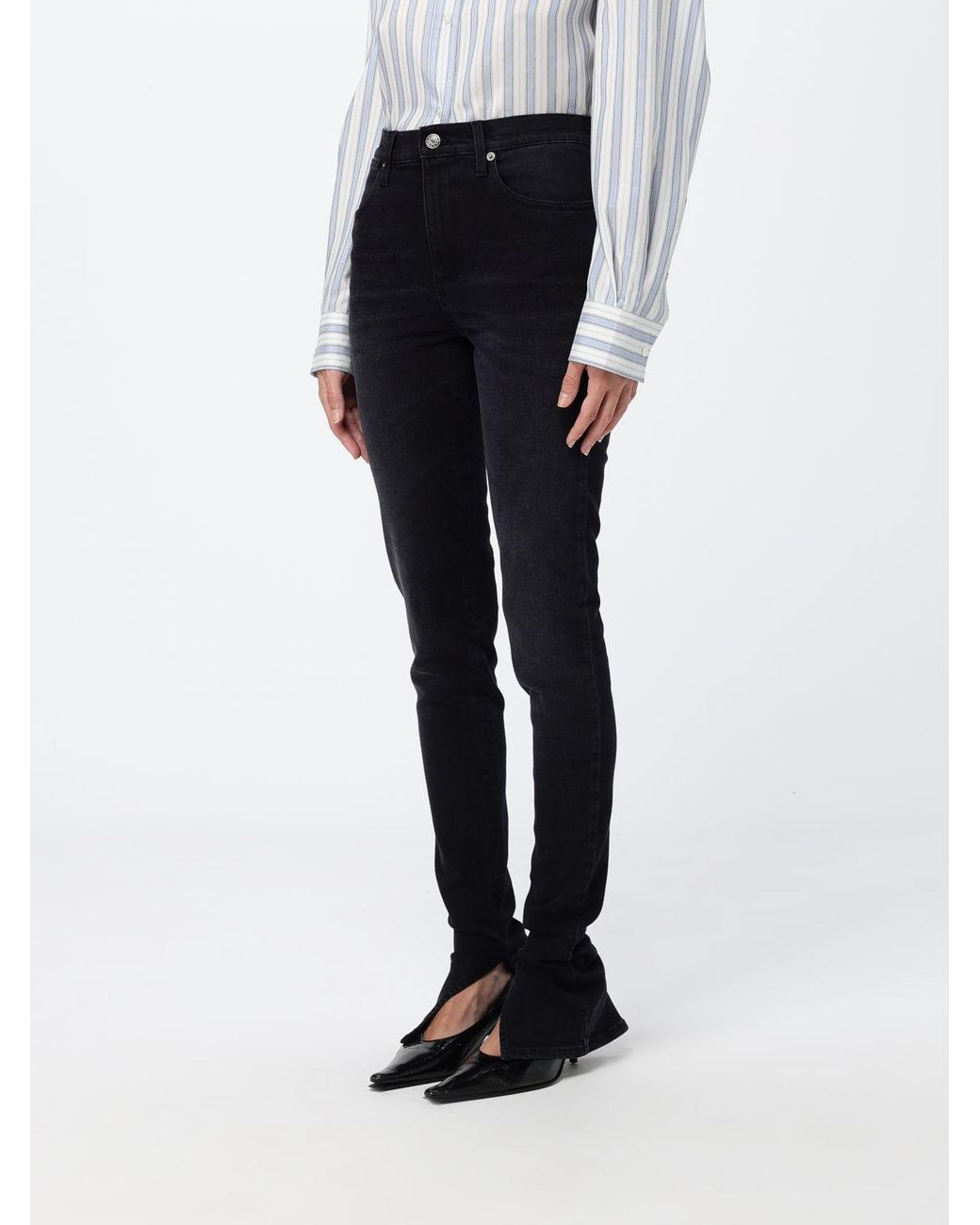Gucci Blue High-Waisted Skinny Jeans