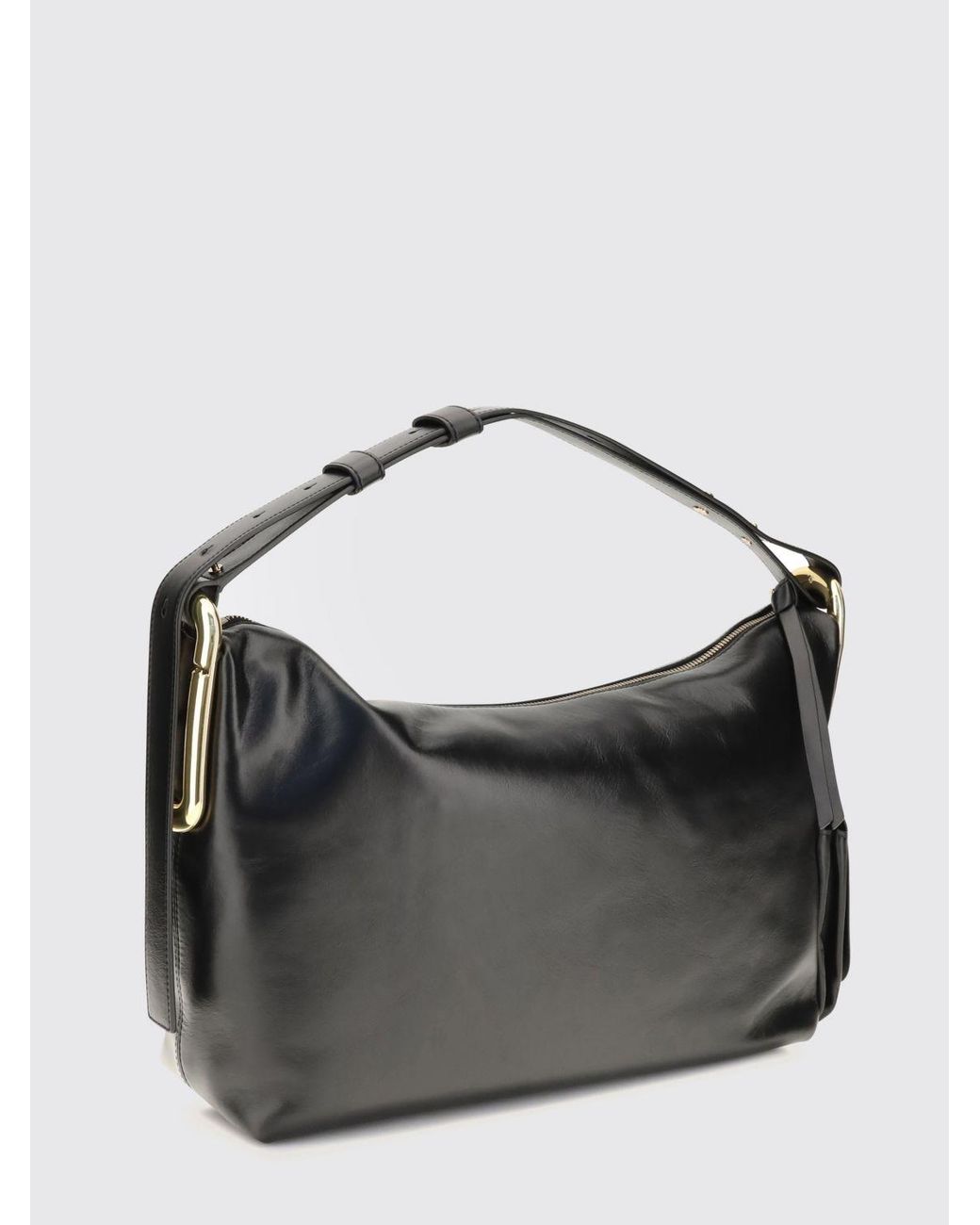 Marc Jacobs Gray Scene Leather Tote Bag With Laminated Double J Logo