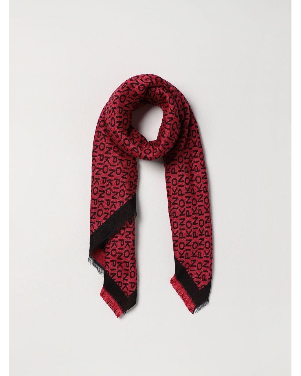 Pinko Red Schal Damen