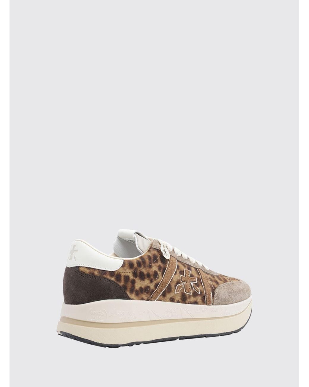 Premiata White Bethcoin Platform Sneakers