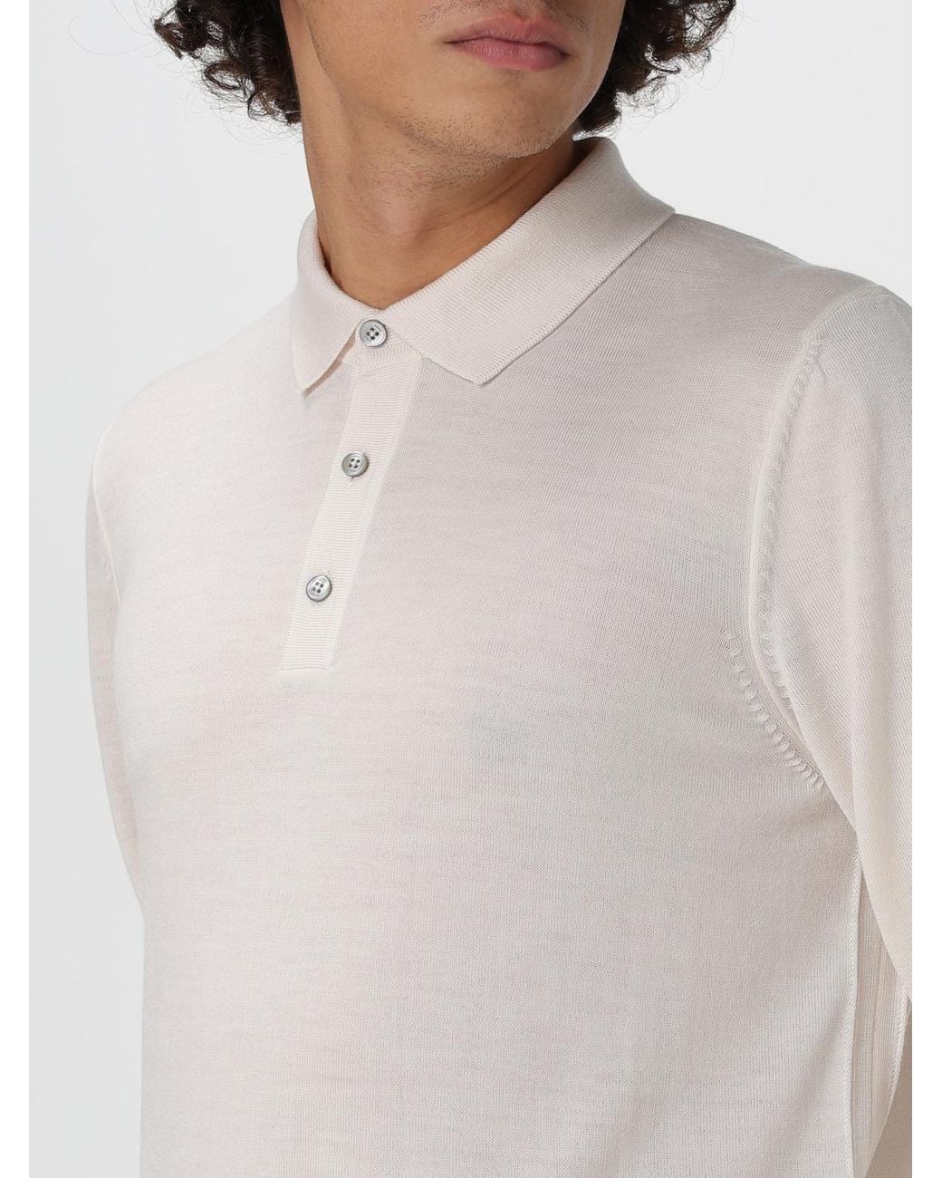Boss White Polo Shirt for men