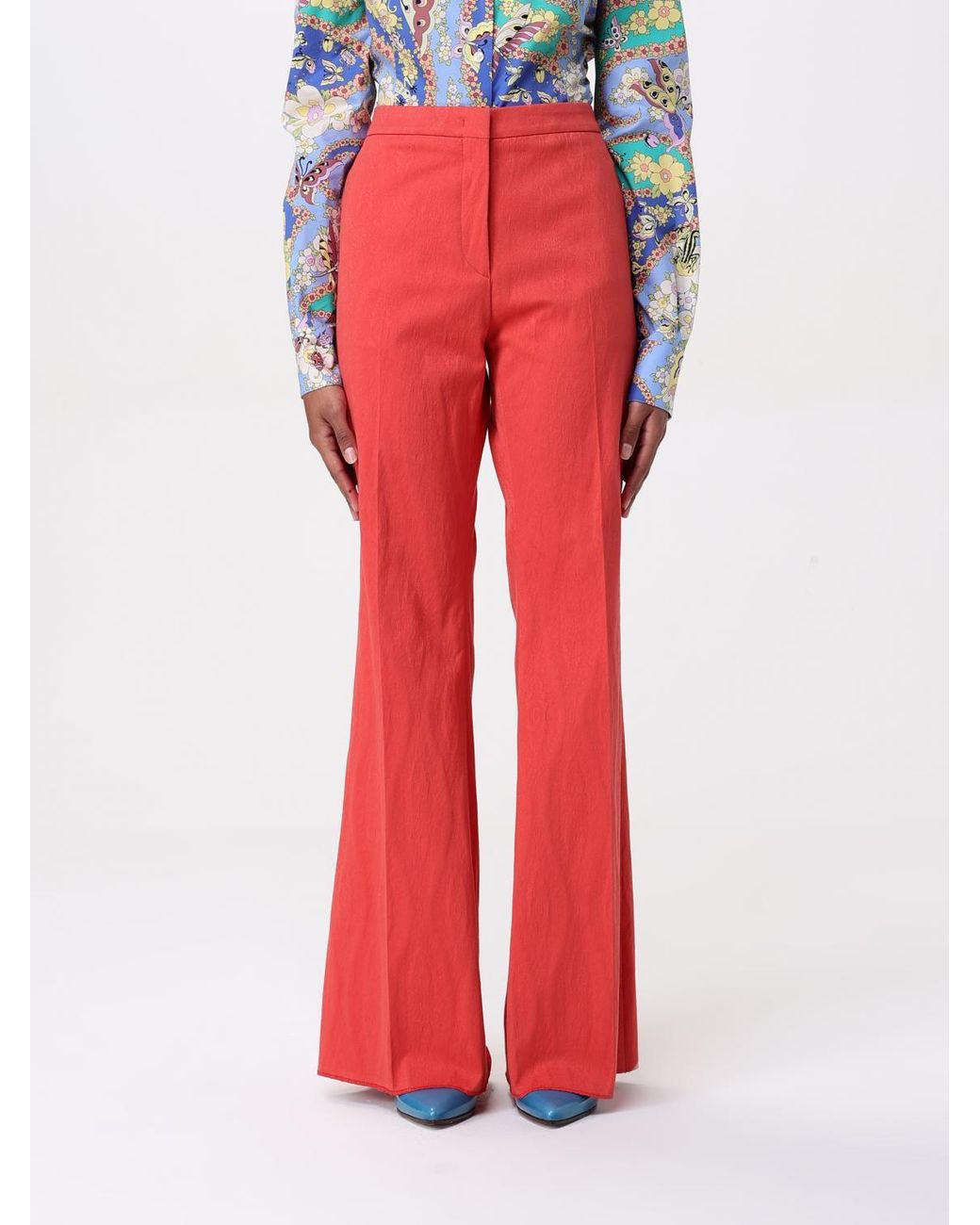 Etro Red Trousers