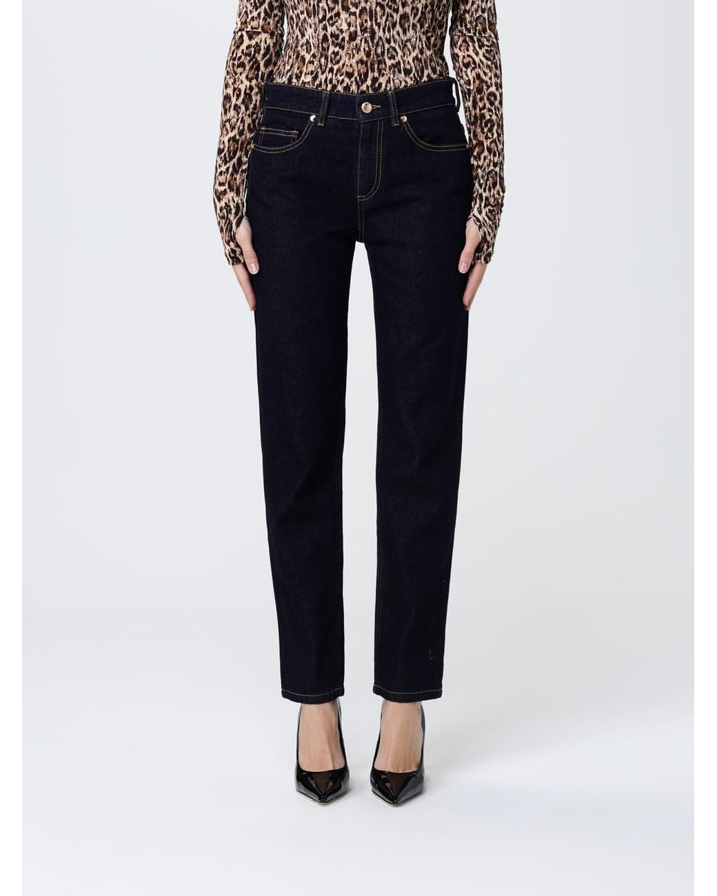 Just Cavalli Blue Trousers