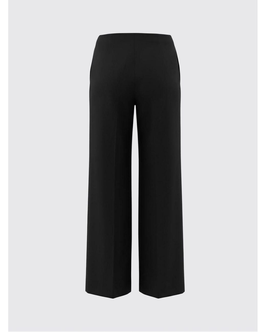 Jil Sander Blue High-Waisted Wide-Leg Silk-Blend Trousers