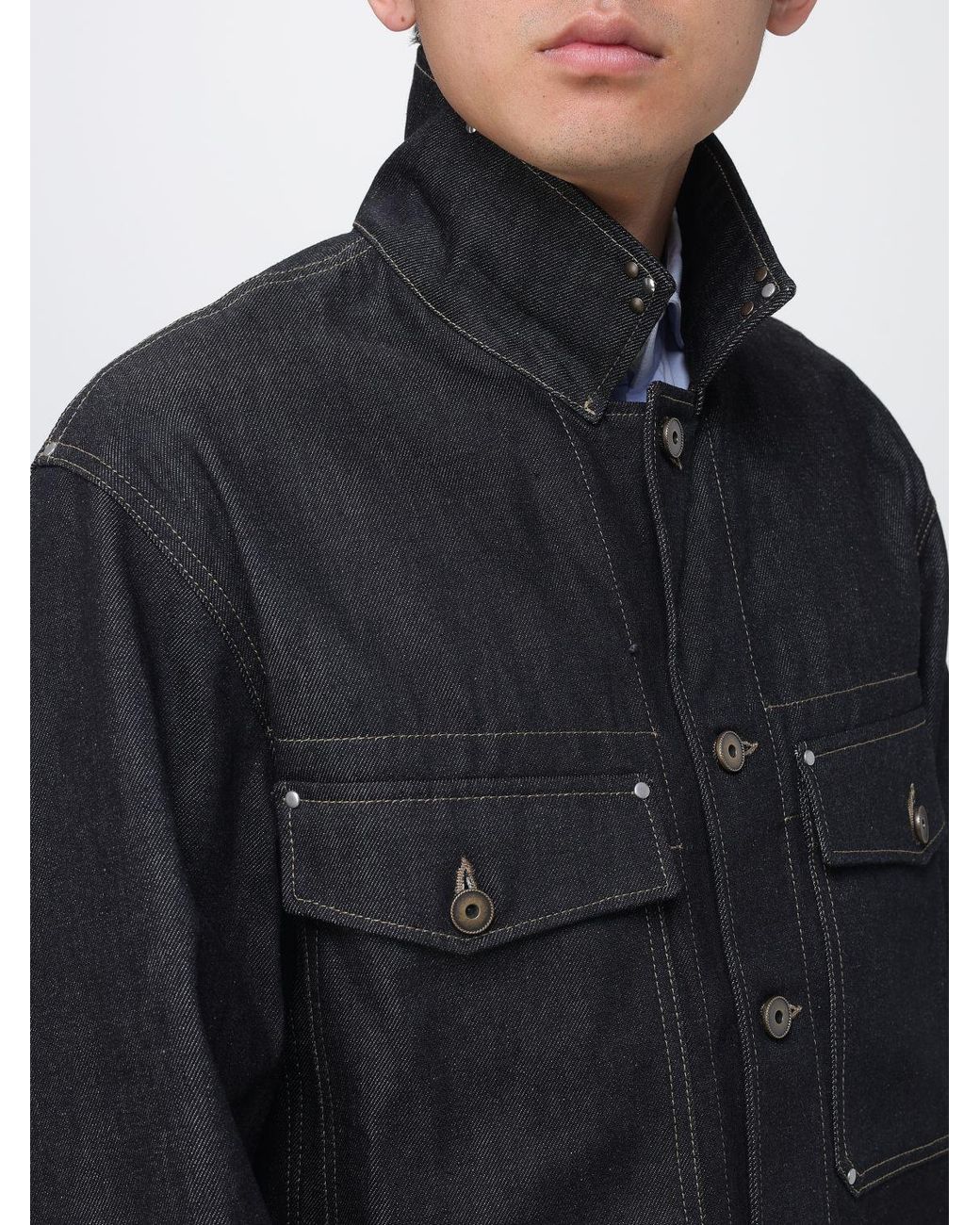 Lemaire Blue Denim Jacket for men