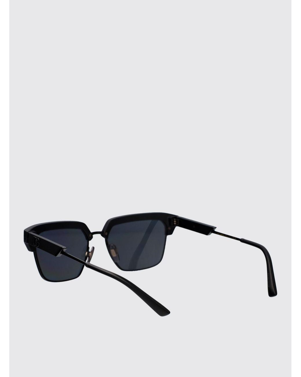 Dolce & Gabbana White Dolce &Amp Gabbana Metal Sunglasses for men
