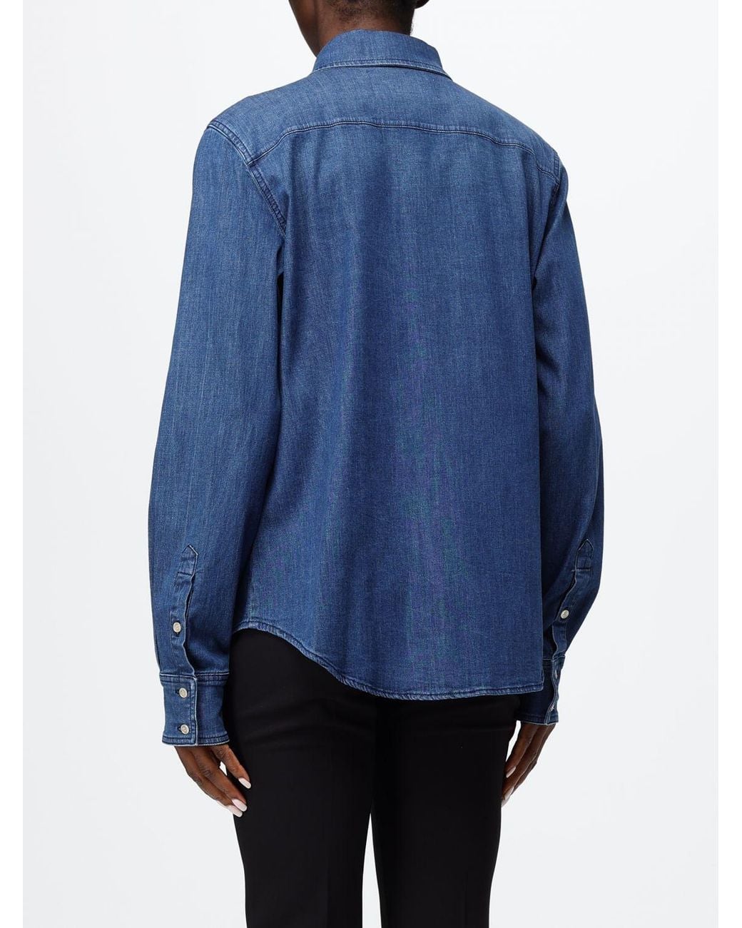 Elisabetta Franchi Blue Shirt