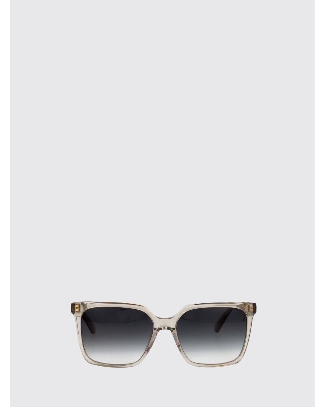 Ferragamo White Acetat-Cat-Eye-Sonnenbrille Mit Verlaufsgläsern