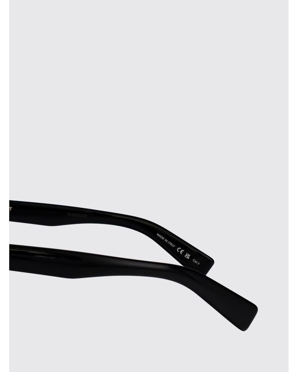 Saint Laurent Black Cat-Eye Recycled Acetate Sunglasses With Logo
