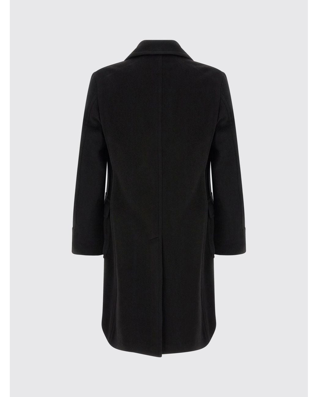 Tagliatore Blue Knee-Length Double-Breasted Coat for men