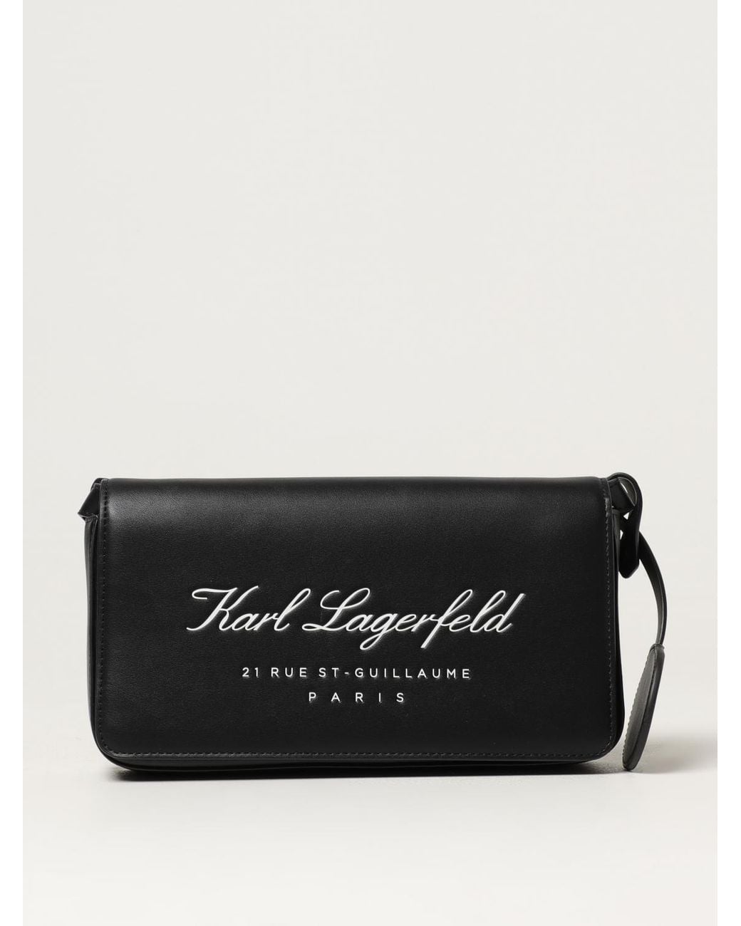 Karl Lagerfeld Black Shoulder Bag
