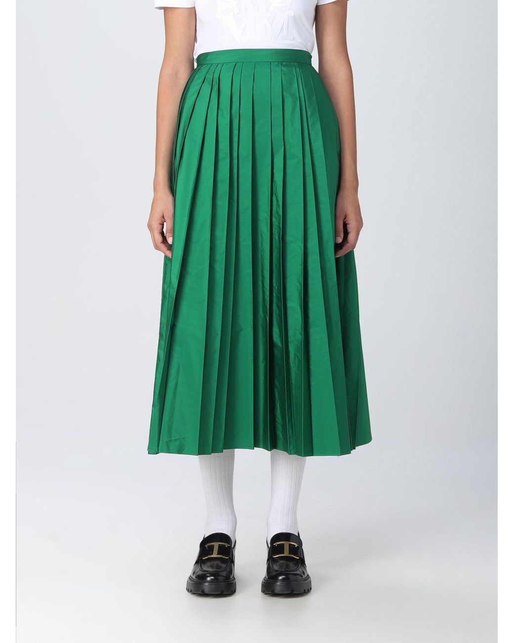 Max Mara Skirt in Green Lyst