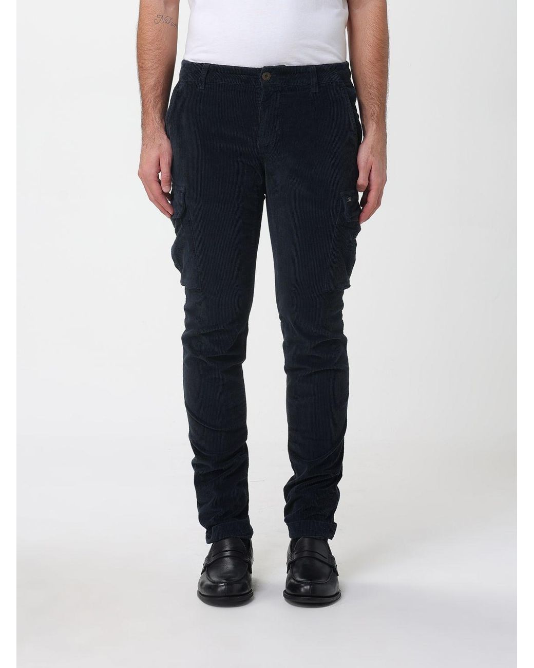 Mason's Blue Trousers for men