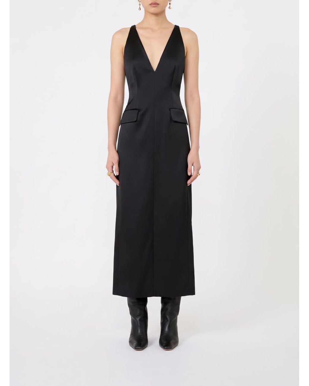 Sportmax Black Dress