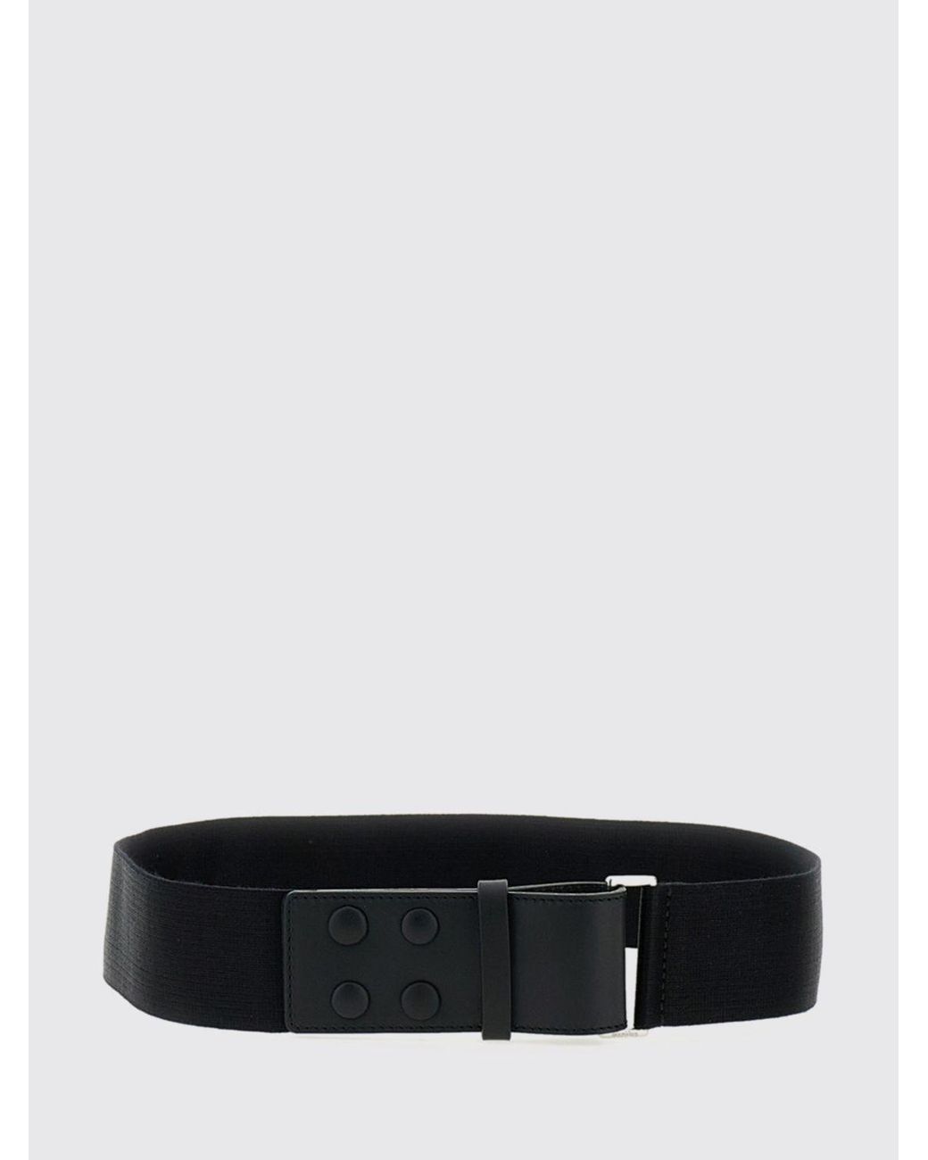 Max Mara White Stretch Viscose Belt