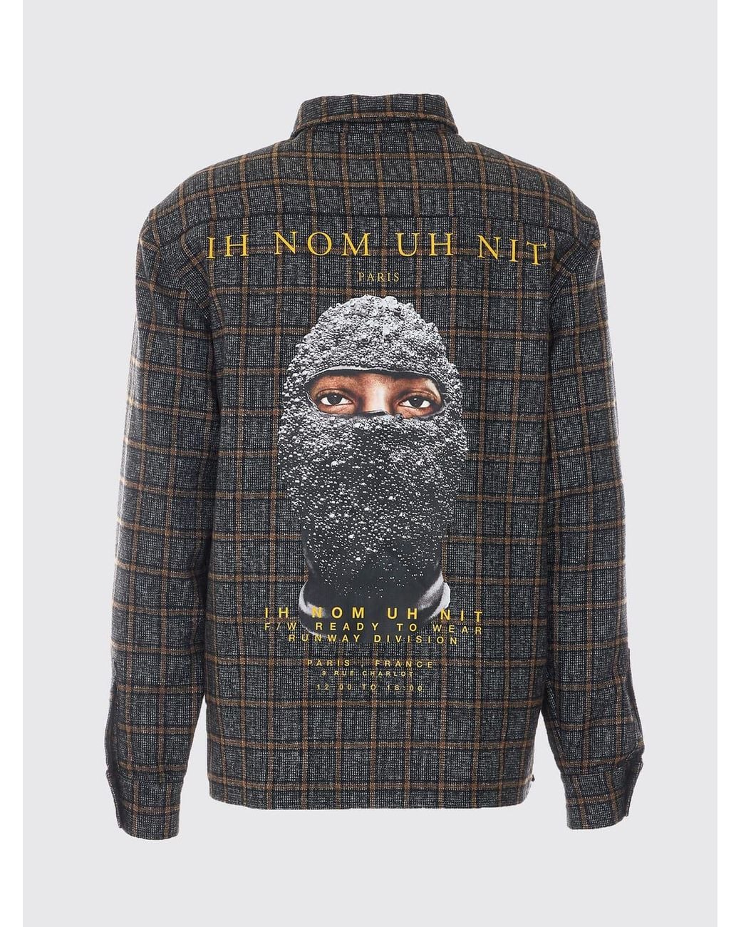 Ih Nom Uh Nit Gray Shirt for men