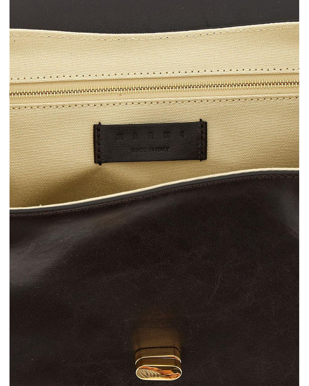 Marni Black Aube E/W Shoulder Bag