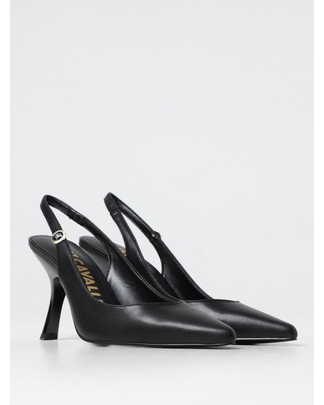 Just Cavalli Black High Heel Shoes