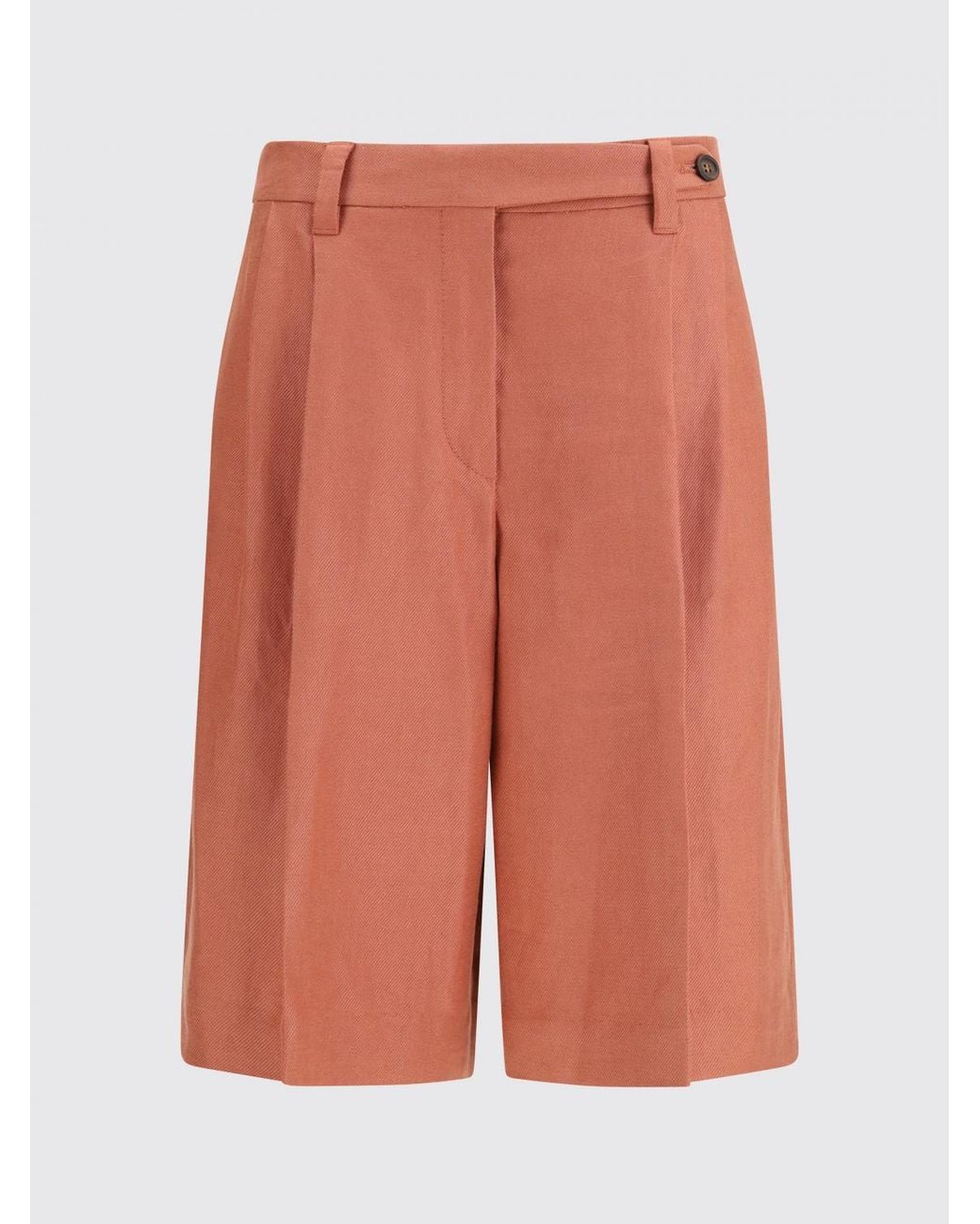 Brunello Cucinelli Red Shorts