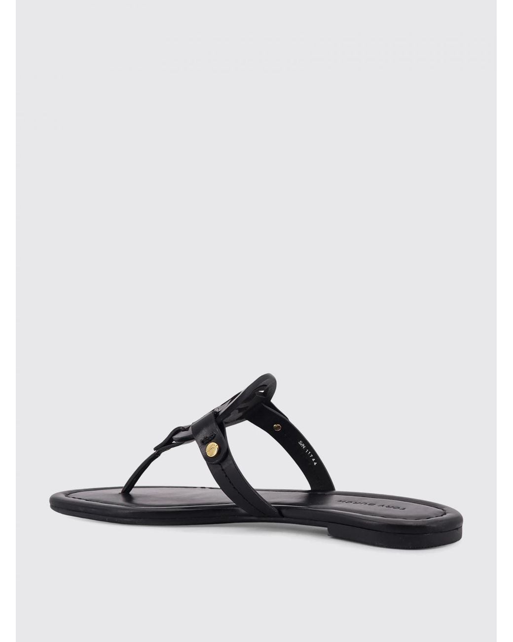 Flip Flops Tory Burch en coloris Black