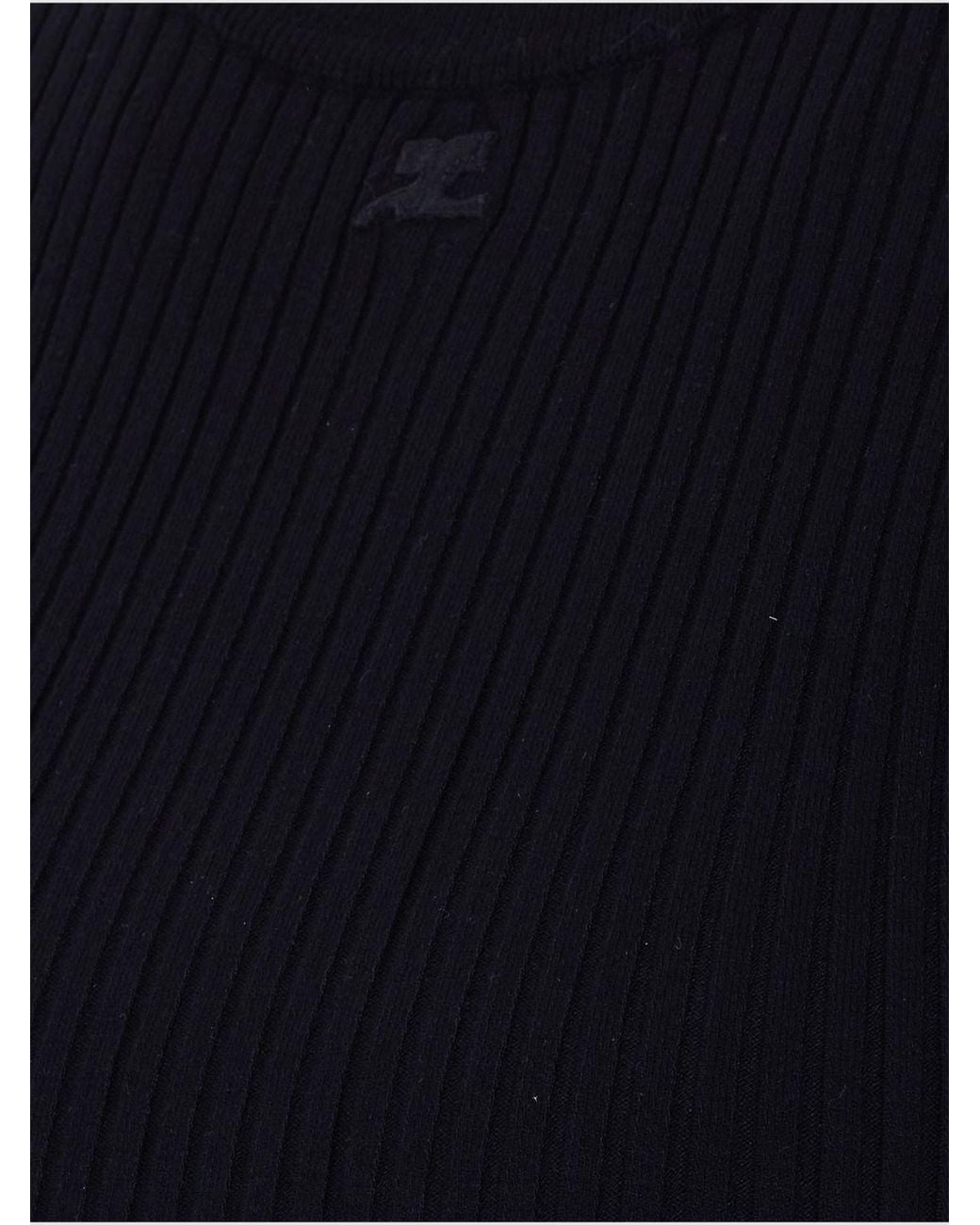 Courreges Black T-Shirt