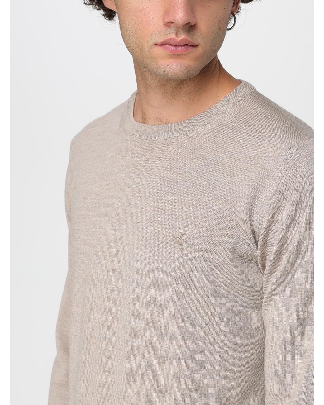 Brooksfield Gray Jumper for men