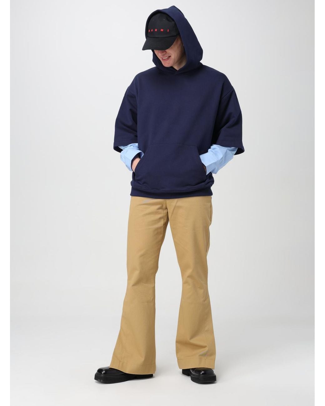 Marni Blue Hat for men