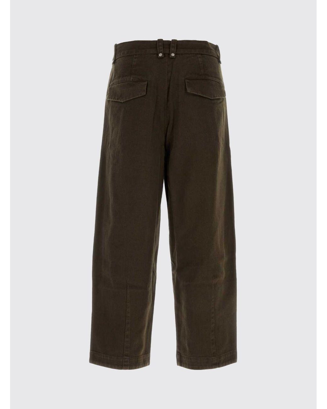 Entire studios Brown Cotton Palazzo Trousers for men
