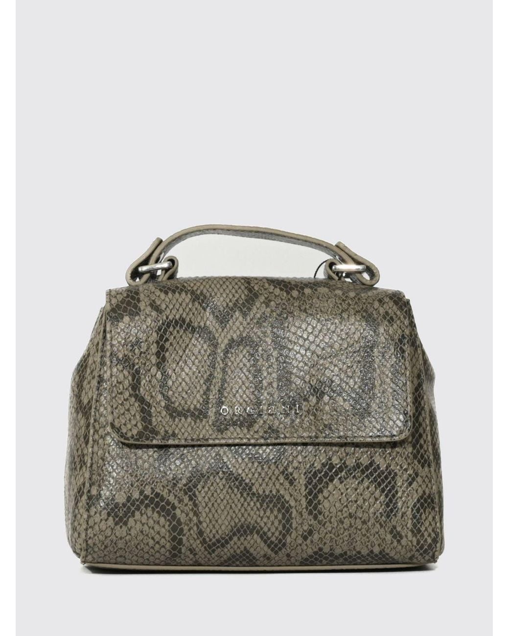Orciani Green Sveva Mini Handbag