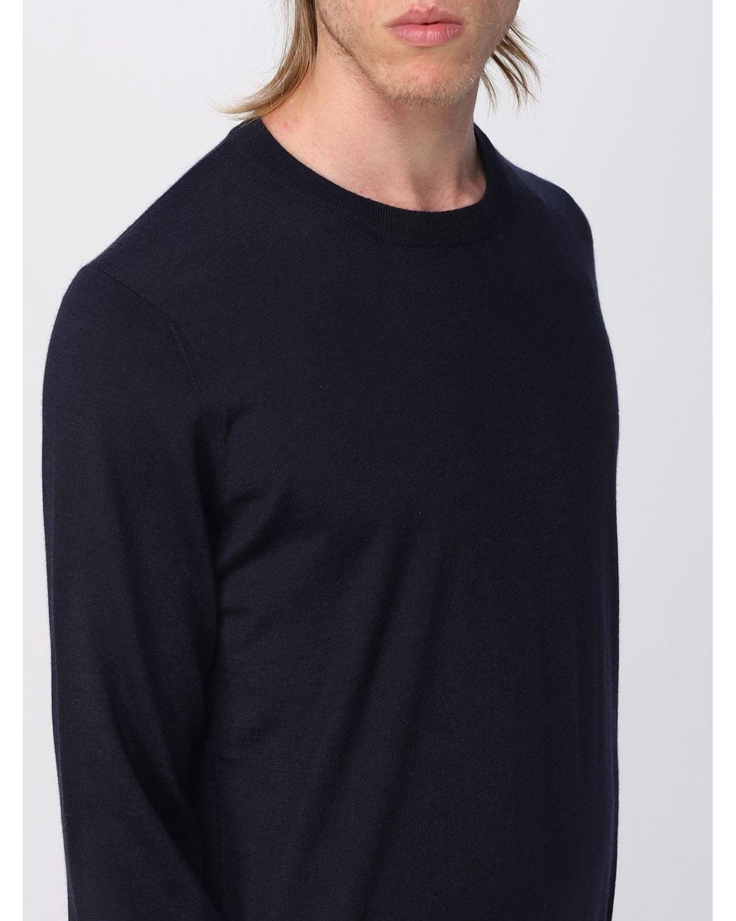 Brunello Cucinelli Blue Jumper for men