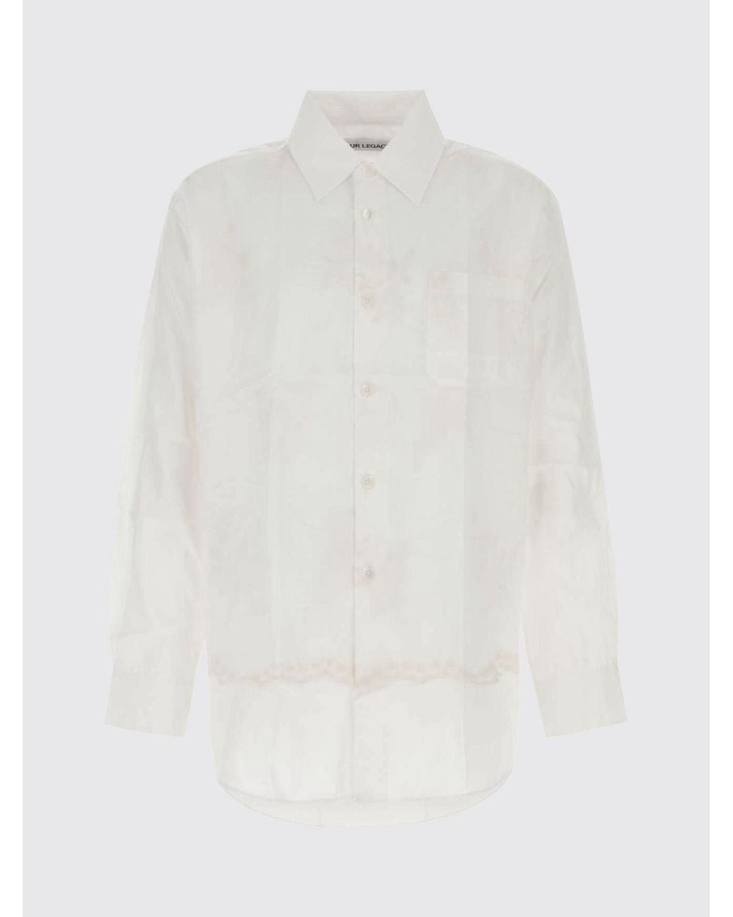 Our Legacy White Cotton Shirt for men