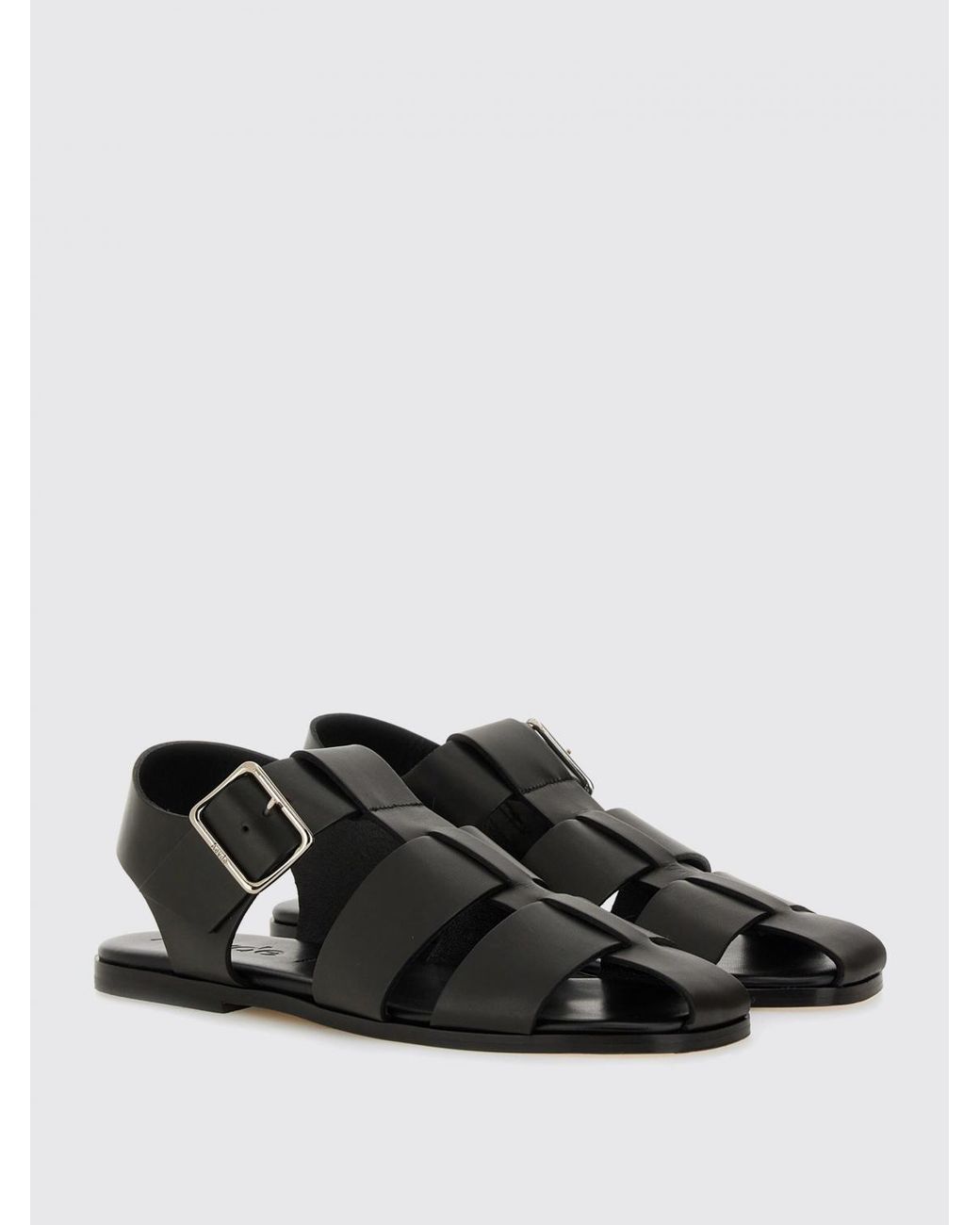 Aeyde Black Sandalen