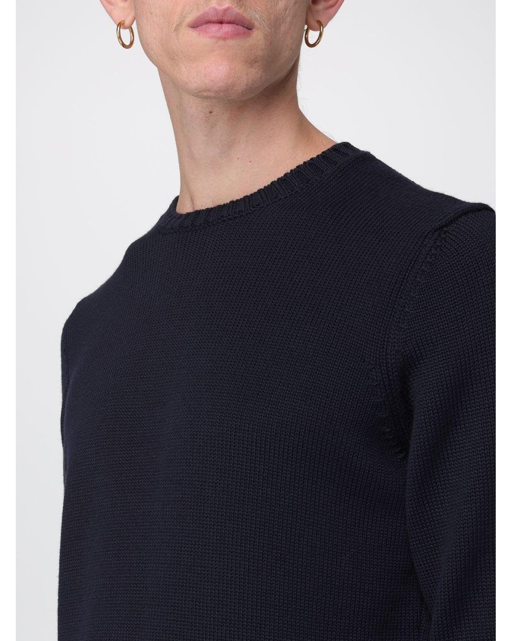 Zanone Blue Sweatshirt for men