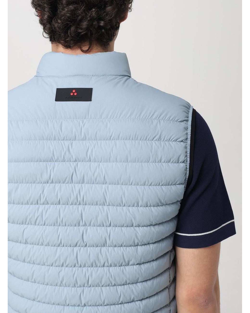 Peuterey Blue G6161216M Quilted Vest for men