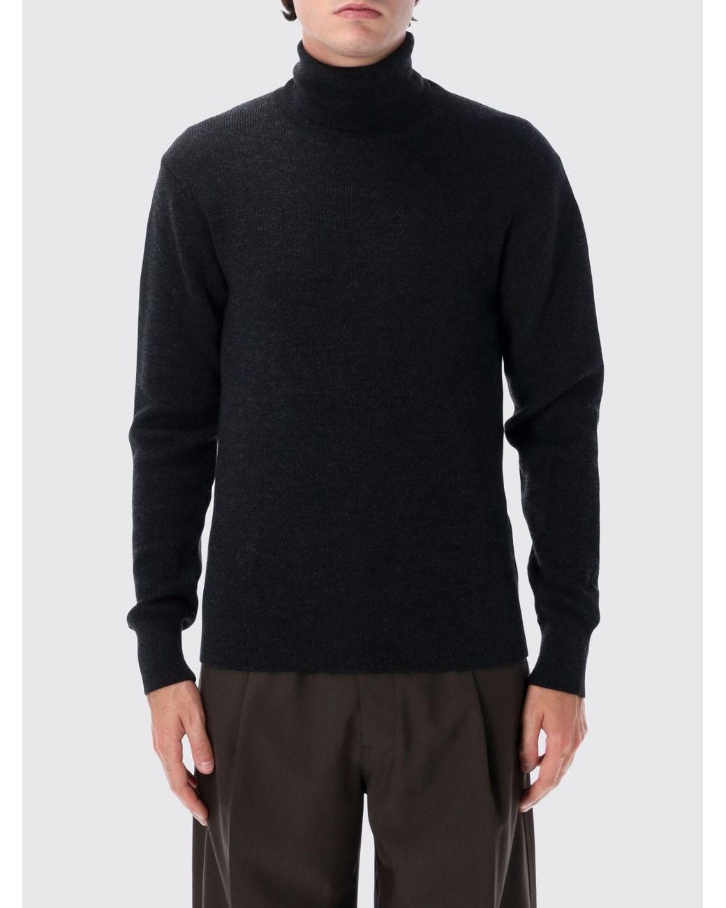 Lemaire Black Sweater for men